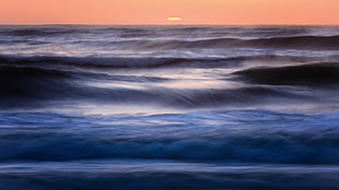 sea waves, nature, landscape, water, sea