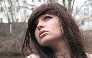 Shallow Focus Photography of woman's face