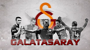 Galatasaray poster, Galatasaray S.K., soccer clubs, Didier Drogba  HD wallpaper