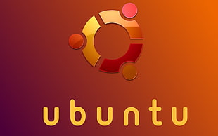 Ubuntu logo, Ubuntu, Linux HD wallpaper