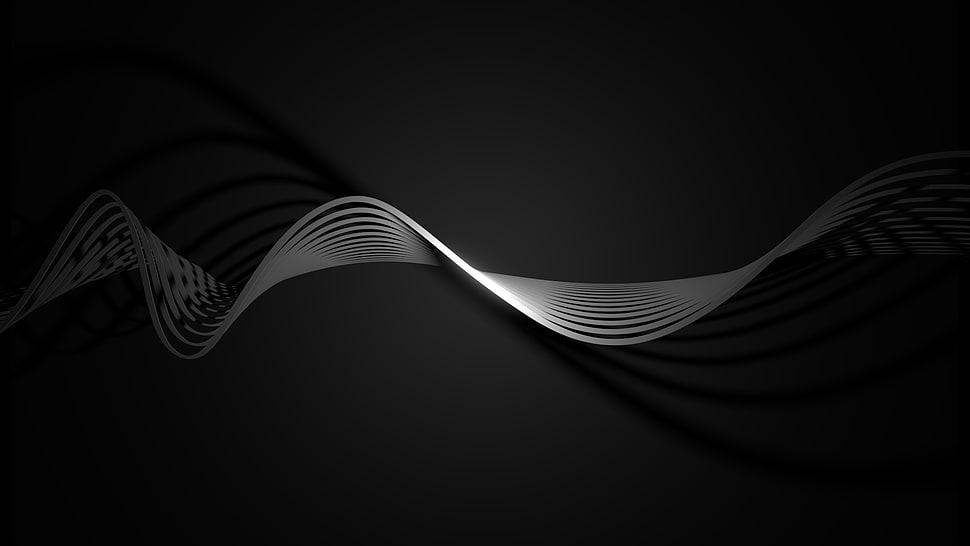 wave length illustration HD wallpaper
