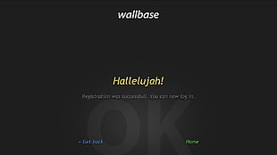 wallbase Hallelujah! text HD wallpaper