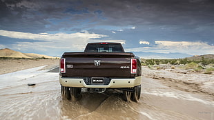 brown Dodge pickup truck, Dodge RAM, Dodge, car, vehicle HD wallpaper