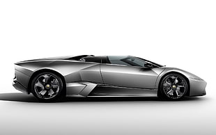 gray Lamborghini car, Lamborghini, Lamborghini Reventon Roadster, Lamborghini Reventon