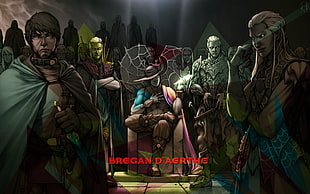 Bregan D' Aerthe wallpaper, Jarlaxle, Dungeons and Dragons, RPG HD wallpaper