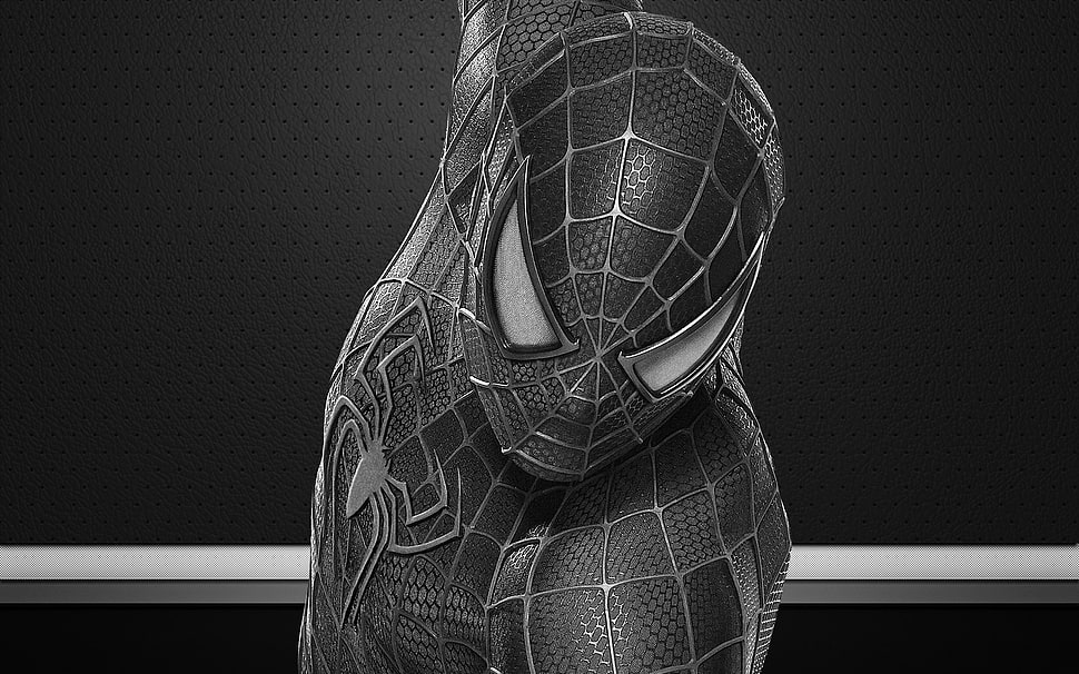 The Amazing Spider-Man, Spider-Man, monochrome HD wallpaper | Wallpaper ...