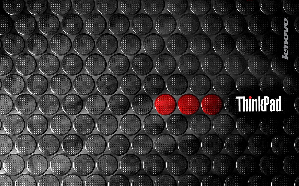 black Lenovo Thinkpad, ThinkPad HD wallpaper