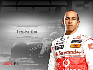 Lewis Hamilton screenshot, Lewis Hamilton, Formula 1 HD wallpaper