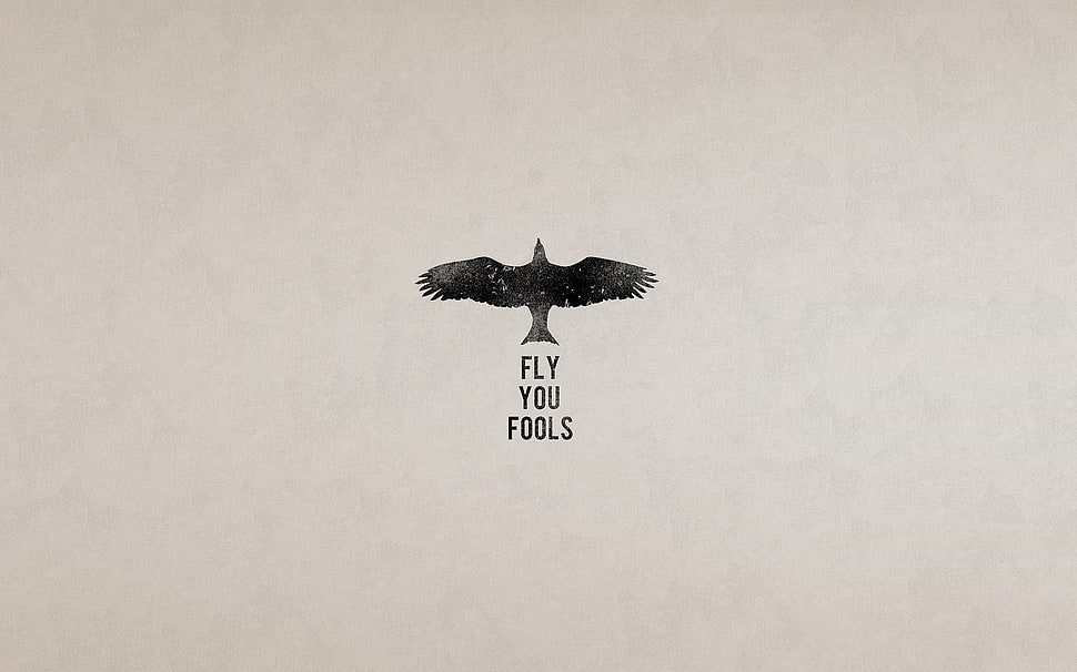 Fly You Fools logo HD wallpaper
