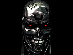 Terminator graphic wallpaper, Terminator, cyborg, movies, T-800 HD wallpaper