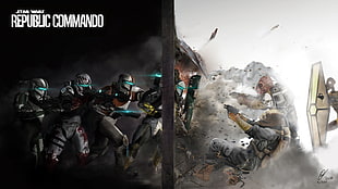 Star Wars Republic Commando digital wallpaper, video games, Rainbow Six: Siege, Star Wars HD wallpaper