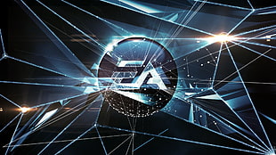 EA logo HD wallpaper