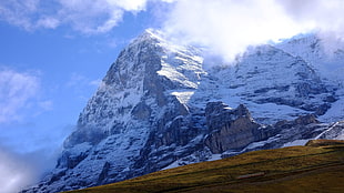 snow-capped mountain, mountains, train, Switzerland, Jungfraujoch