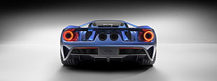 blue Ford GT HD wallpaper