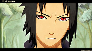 Naruto tv still screenshot, anime, Naruto Shippuuden, Uchiha Sasuke HD wallpaper