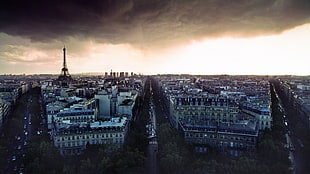 Eiffel tower, London, cityscape, building, Paris, France