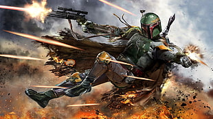 bounty hunter, Star Wars, Boba Fett