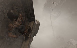 Tom Raider game digital wallpaper, Lara Croft, Tomb Raider, tomb raider 2013, video games HD wallpaper