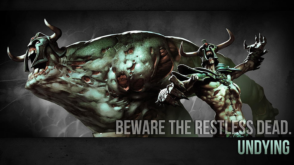 Undying digital wallpaper, Dota 2, Undying (DOTA 2), video games HD wallpaper