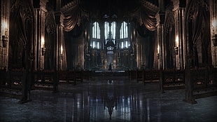 brown concrete church, Dark Souls III, video games, cathedral, Pontiff Sulyvahn HD wallpaper