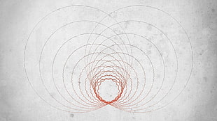 spiral wallpaper, minimalism HD wallpaper