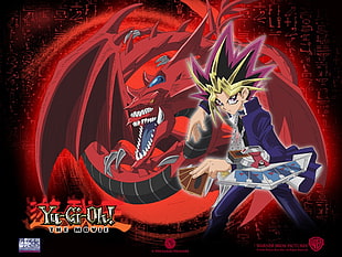 Yu-Gi-Oh, anime, Yugi Moto, cards