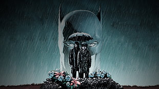 Batman illustration, Batman, comic art HD wallpaper