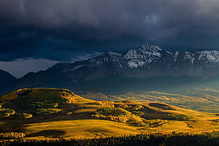 glacier mountain, landscape, nature