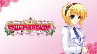 girl anime character screenshot HD wallpaper