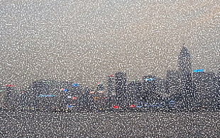 City​​,  Currents,  Background,  Minimalism HD wallpaper
