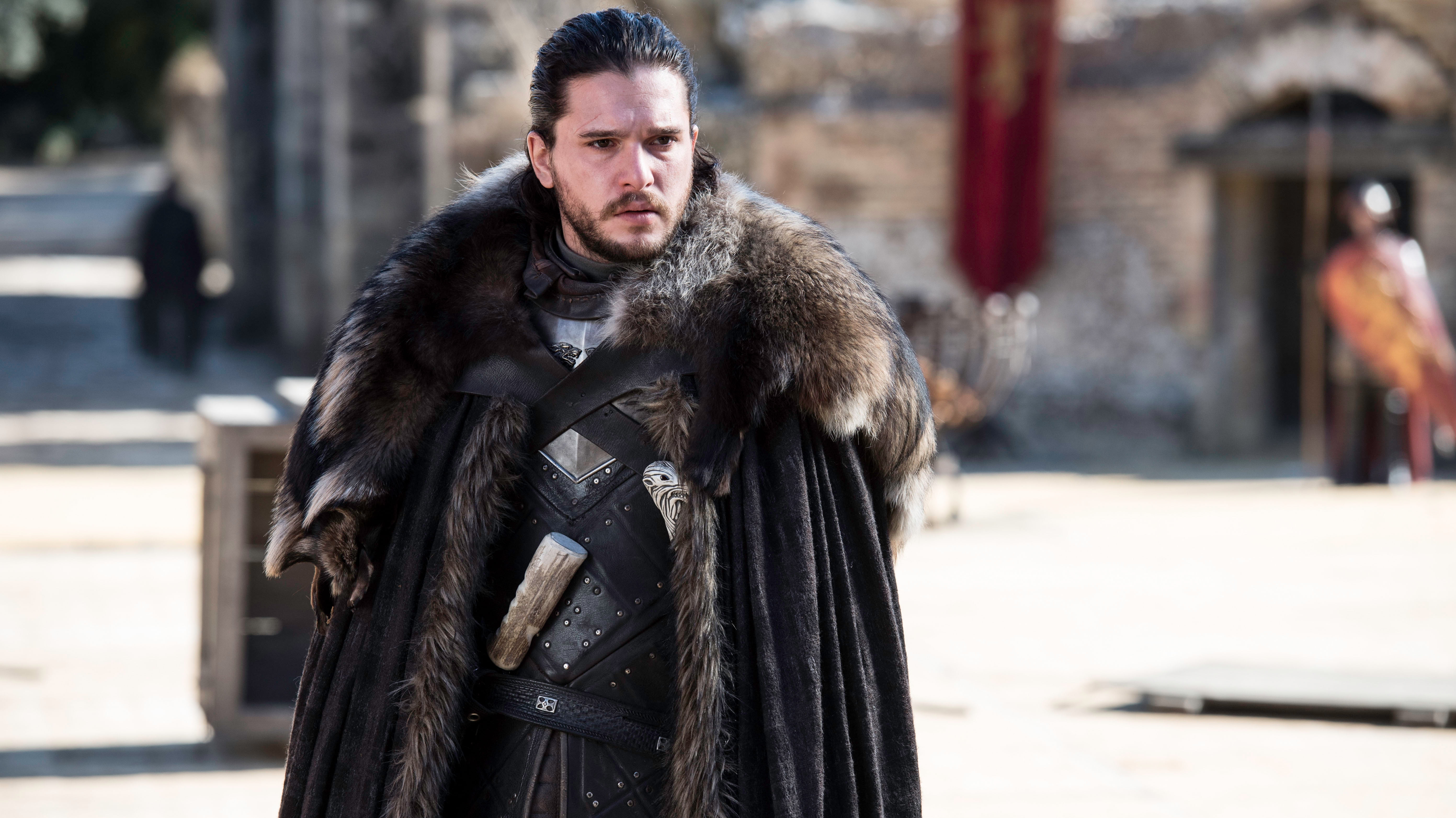 Desktop Wallpaper Game Of Thrones, Tv Show, On Set, Jon Snow, Hd Image,  Picture, Background, S4a0yb