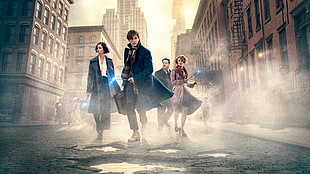 Fantastic Beasts movie poster HD wallpaper