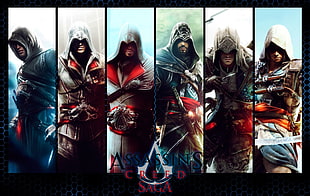 Assassin's Creed series digital wallpaper