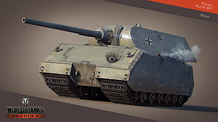 gray World Of Tanks screenshot, World of Tanks, tank, wargaming, video games HD wallpaper