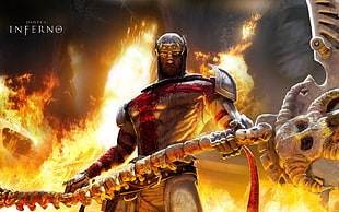 Inferno digital wallpaper, video games, Dante's Inferno, fantasy art HD wallpaper