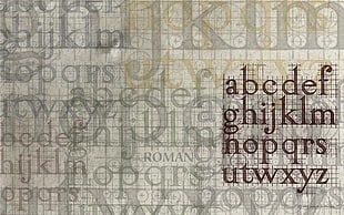 alphabet text HD wallpaper