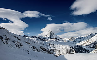 snowy mountain, snow, mountains