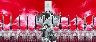Future Diary illustration, Mirai Nikki, Gasai Yuno, Amano Yukiteru HD wallpaper