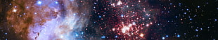 galaxy digital wallpaper HD wallpaper