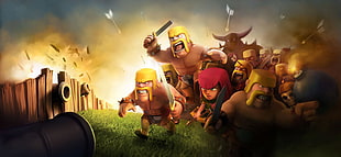 Clash of Clans game wallpaper HD wallpaper