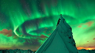 Aurora Borealis, NASA, stars, sky, planet