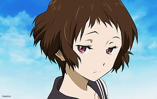 brown haired female anime character, anime, Hyouka, Ibara Mayaka HD wallpaper