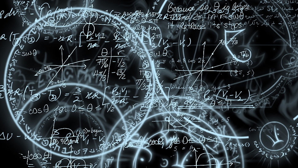 Mathematical equation, fantasy art, digital art, science fiction, artwork HD wallpaper