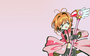Anime,  Girl,  Redhead,  Fun HD wallpaper