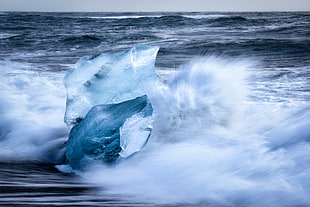 water wave splash