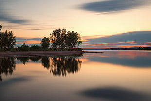 island surrounded with body of water