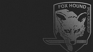 Fox Hound Special Forces Group logo, Metal Gear Solid , FOXHOUND HD wallpaper