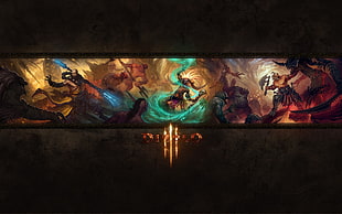 Diablo 3 digital wallpaper, Diablo III, video games HD wallpaper