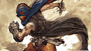 Prince of Persia (2008), video games, artwork, warrior HD wallpaper