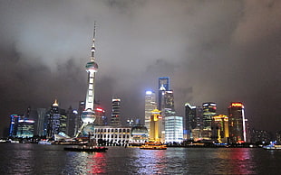 shanghai world financial center HD wallpaper